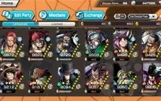 One Piece Bounty Rush Conta Top Shanks Red Yamato Akainu +RD