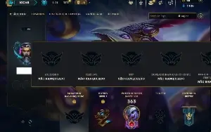 Unranked com 140 Champs e 51 Skins ( ADC / MID / JG )