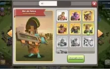 Clash of clans cv 14 semi full barato