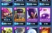 Clash Royale LVL10 - 11 LENDÁRIAS - 4400 troféus
