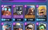 Clash Royale LVL10 - 11 LENDÁRIAS - 4400 troféus