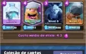 Clash Royale LVL10 - 11 LENDÁRIAS - 4400 troféus