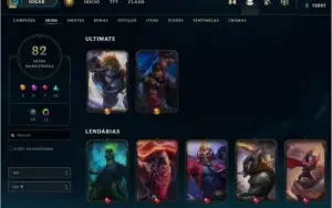 Conta League of Legends Unranked - Ícones 2012