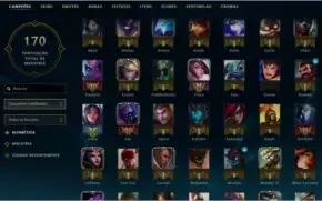 Conta Diamante 3 (Borda Diamante) - 52 Campões e 21 Skins