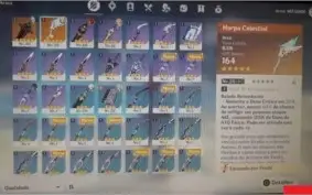 Genshin Impact AR 31 - Diluc/Túmulo do Lobo/Harpa Celestial