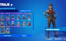 Conta Fortnite Renegade Raider e Cavaleiro Negro