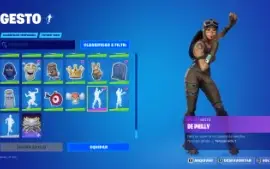 Conta Fortnite Renegade Raider e Cavaleiro Negro
