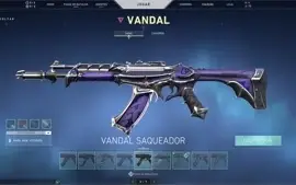 Conta de valorant com muitas skins