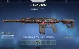 Conta de valorant com muitas skins