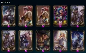 Conta League Of Legends - Platina - Todos os campeões e mais