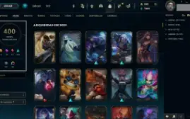 Conta League Of Legends - Platina - Todos os campeões e mais