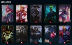Conta League Of Legends - Platina - Todos os campeões e mais