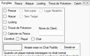 Script Para Pesca e Hunt OTPokemon