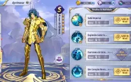 (A138) Tanatos / Kanon de Gêmeos Conta/ Alone Top  