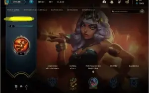 Conta Lol com skin