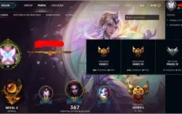 League of Legends - Conta Gold 3