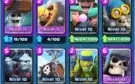 Conta CR lvl 13, várias cartas MAX, 1.3k Gemas