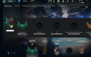 Esmeralda 4 com 110 Champs e 65 Skins + 10 Espolios