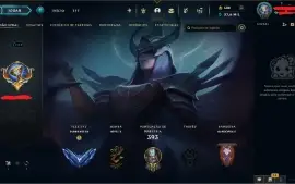 Conta LoL quase todas as vitoriosas + kayle juíza