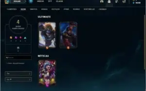 Conta lvl 35 barata Ouro 1