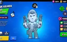 Conta com a Shelly Estelar do Brawl Stars, raríssima!