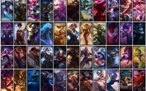 Conta prata 1 com 143 Champs e 153 Skins + 4 Vitoriosas