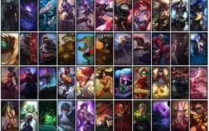 Conta prata 1 com 143 Champs e 153 Skins + 4 Vitoriosas