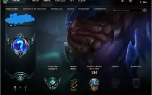 Conta lol platina 2