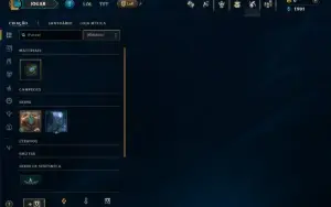 Unranked com 35 Champs e 10 Skins
