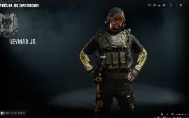 Conta Warzone com Skin Neymar e GHOST