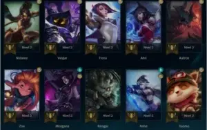 conta platina 4 - 34 champs - 11 skins - PARA VENDER RÁPIDO