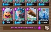 CONTA CLASH ROYALE ARENA 10 (7 LENDÁRIAS)