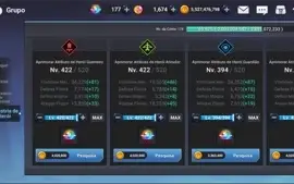 Conta Grand Chase Mobile 18 SR SELO FULL [END GAME]