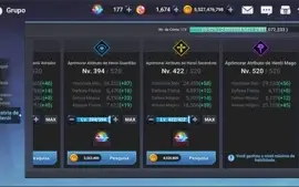 Conta Grand Chase Mobile 18 SR SELO FULL [END GAME]