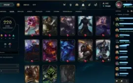 Conta League Of Legends lvl.294 com mais de 200 skins