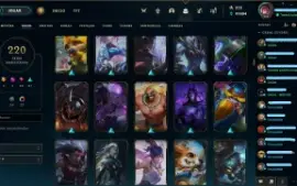 Conta League Of Legends lvl.294 com mais de 200 skins