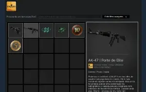 Conta CSGO + Prime, medalhas 10 e 5 anos