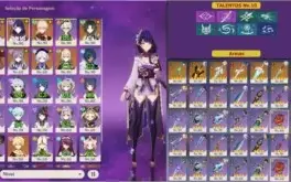 AR57 - Baal Eula Xião Kazuha Jean Keqing e Mona C2 + Jade...