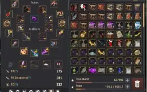 Conta Bdo Laucher, Muito recurso e gear med game