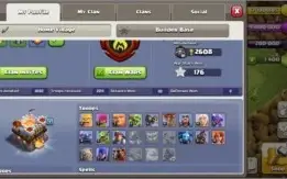 1 CONTA DE CLASH OF CLANS CV 11+ 1400 GEMAS 🔥