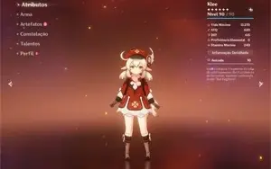 Conta genshin AR56