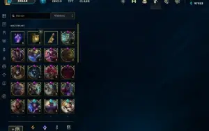 Conta League of Legends - 336 Skins - Desde 2016 - Main Sup