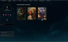 Conta LoL Nivel 31