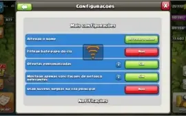 Clash of clans cv 12 top com gemas