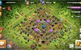 Clash of clans cv 12 top com gemas