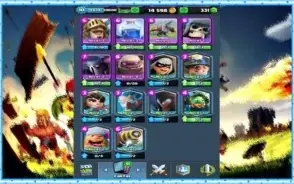 CONTA lvl 10 /Arena 10/ com 18 Lendárias. (+TROCA DE NOME)