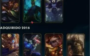 Conta League Of Legends Ouro V lv 53 112 champ 33 skins
