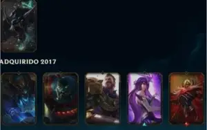 Conta League Of Legends Ouro V lv 53 112 champ 33 skins