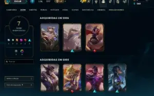 Esmeralda 2 com 55 Champs e 7 Skins