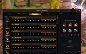 Main Sorceress 1500  Reflux  5 engraving +10 Alts tier 3